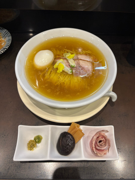 「味玉軍鶏そば」@中洲 川端 きりんの写真