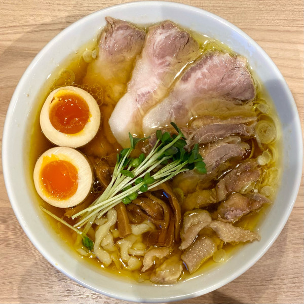 「特製中華そば ¥1200円」@手打 親鶏中華そば綾川 大成店の写真