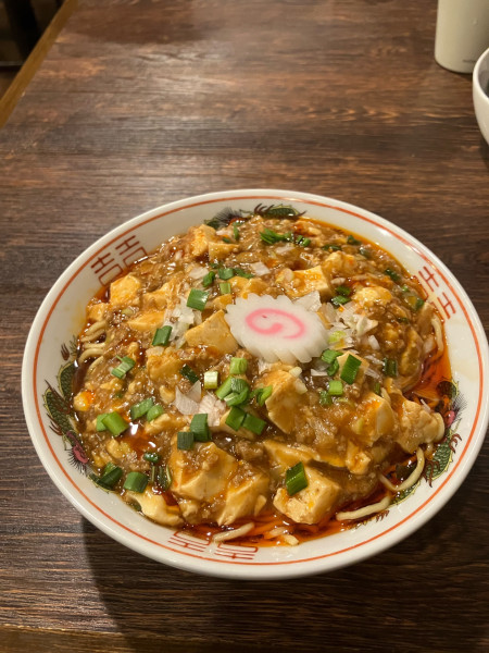 「【月曜夜の部限定】汁あり麻婆麺(大盛り) 麺硬め」@麺屋 真心の写真