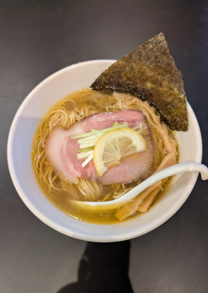 「塩そば」@中華蕎麦 あら田の写真