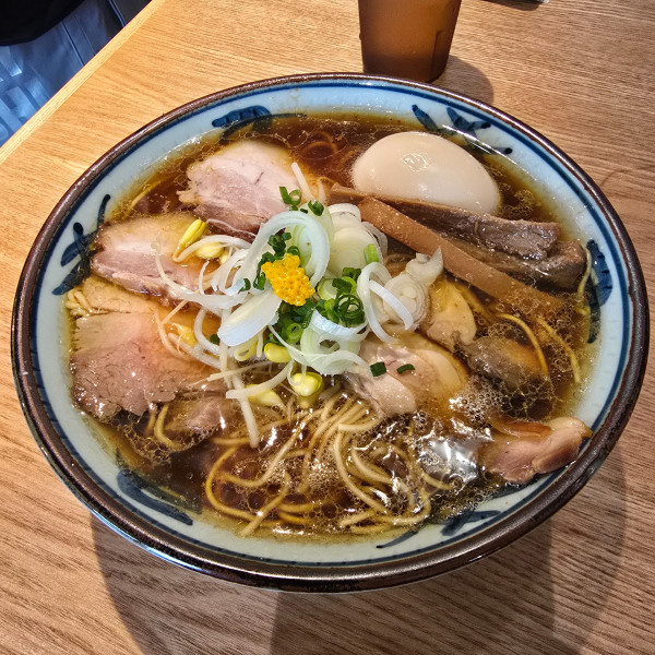 「【1月4日限定】【西尾中華そば】 中華そば」@銀座はるちゃんラーメンの写真