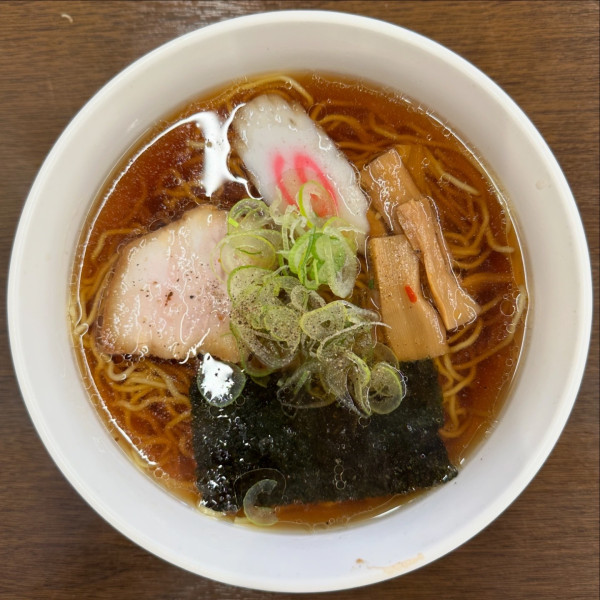 「昔ながらの中華そば」@餃子の花木 大井町店の写真