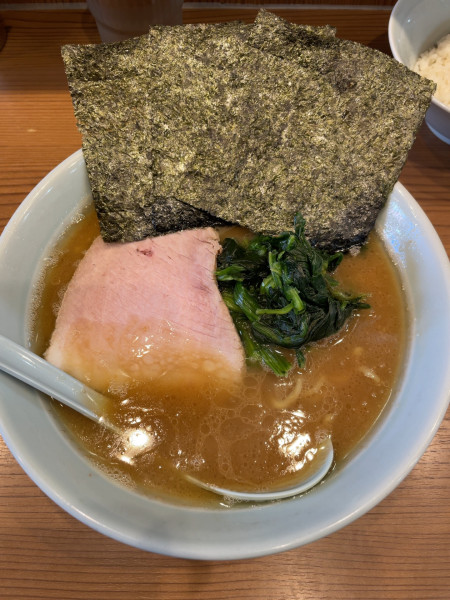 「ラーメン」@横浜家系ラーメン 武蔵家 秋津店の写真