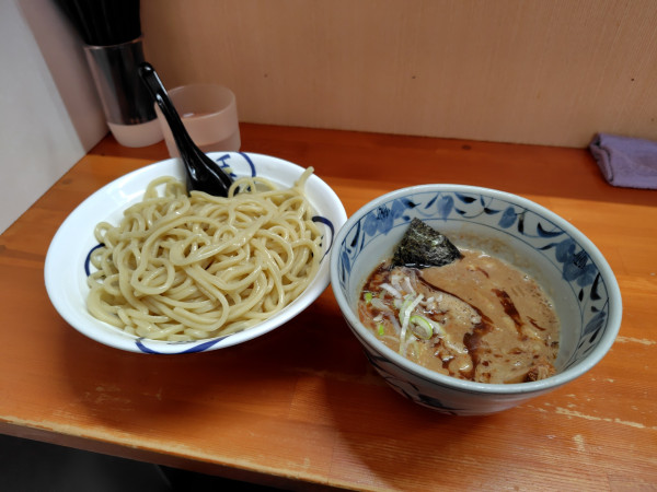 「つけ麺300g¥1000」@自家製麺 福は内の写真