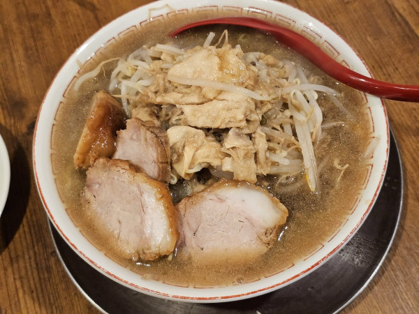 「新春二郎系そば」@立ち呑み居酒屋 金町製麺の写真