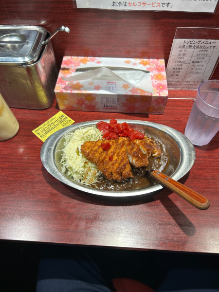 「カツカレー」@ゴーゴーカレー 東京駅八重洲北口前スタジアムの写真