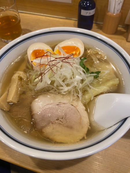 「ラーメン　塩」@利尻昆布ラーメン くろおびの写真