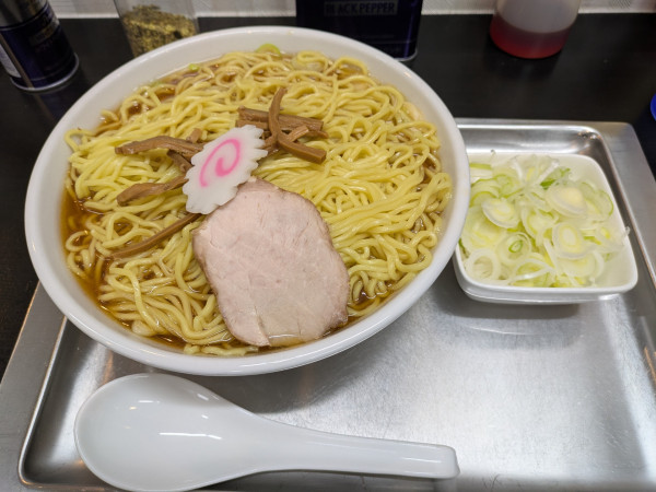 「中華蕎麦　特盛+ネギ」@中華蕎麦 きよしの写真