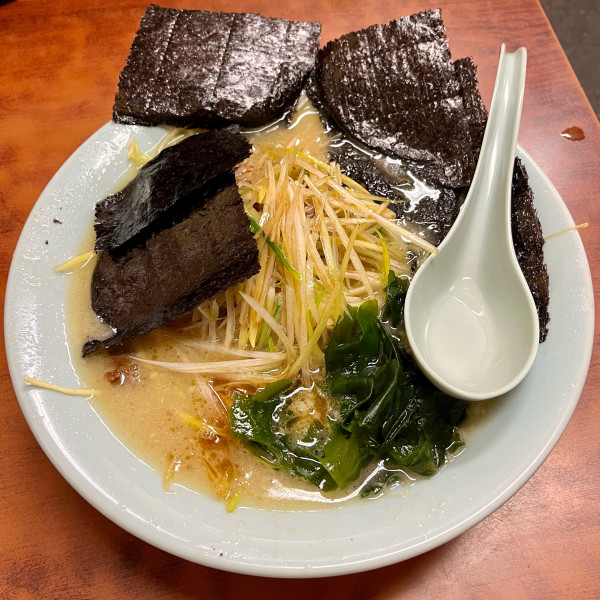 「ネギラーメン〝中盛〟」@ラーメンショップ 深谷店の写真
