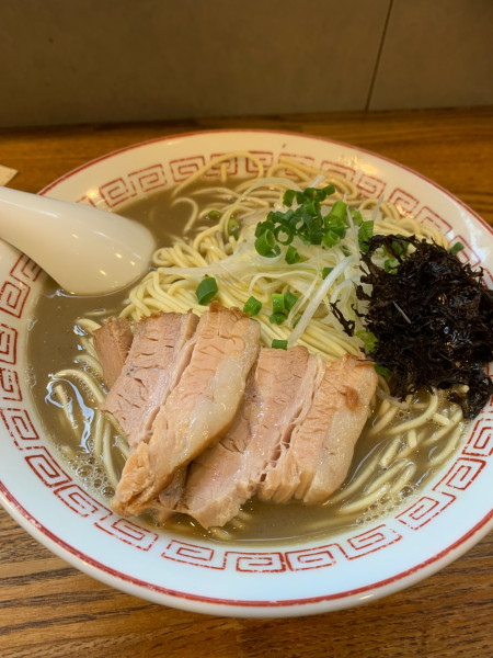 「濃厚煮干そば大」@煮干中華そば専門 煮干丸の写真