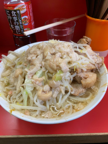 「小豚ラーメン」@ラーメン二郎 三田本店の写真