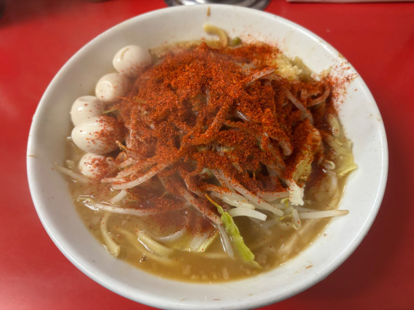 「ラーメン小」@ラーメン二郎 仙台店の写真
