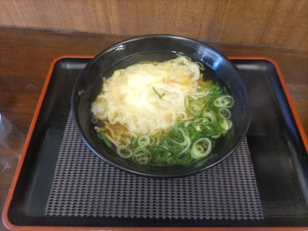 「天ぷらえきそば」@えきそば 大手前店の写真