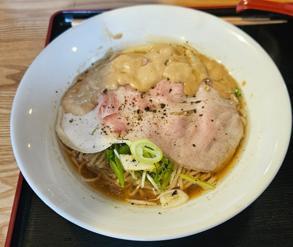 「ポルチーニ茸宗太鰹そば」@麺や まなかの写真