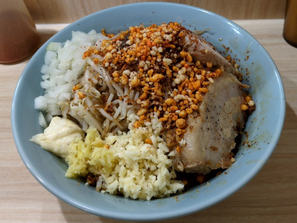 「まぜそば」@ラーメン天下の大将軍の写真