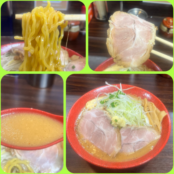 「焼味噌らーめん¥890」@味噌ラーメン くまおやじの写真