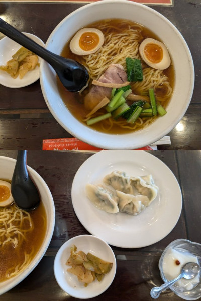「杏花楼ラーメン+水餃子780円」@杏花楼の写真