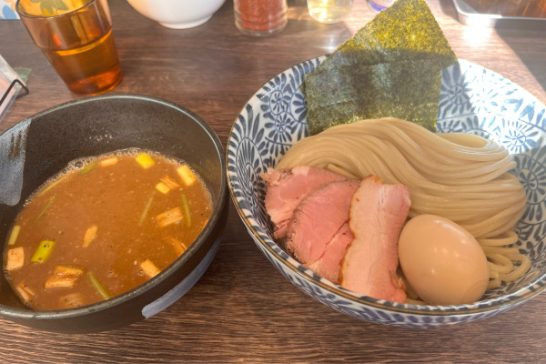 「特製つけ麺 中盛」@麺処 景虎 戸塚安行店の写真
