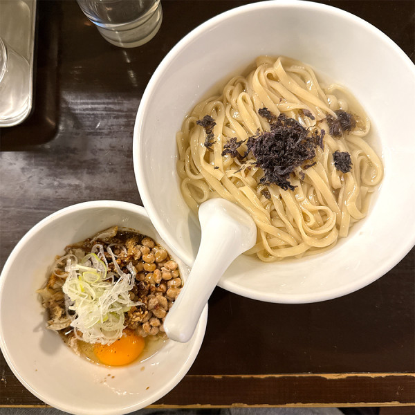 「【限定】ひっぱりづゅるそば」@づゅる麺 池田の写真