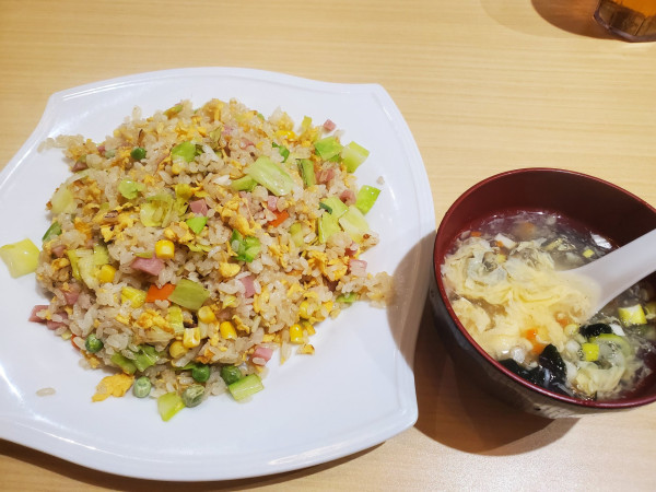 「腊腸包菜炒飯」@老福州の写真