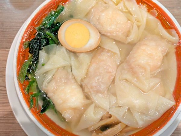 「丸ごと海老雲呑麺(塩)」@広州市場 田町店の写真