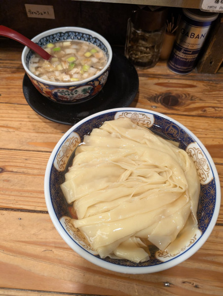 「すごいつけもめん」@すごい煮干ラーメン凪 新宿ゴールデン街店 本館の写真