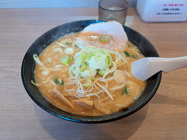 「味噌ラーメン」@こってりらーめん なりたけ 津田沼店の写真