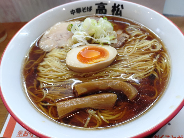 「中華そば、大盛」@中華そば・つけそば 高松の写真