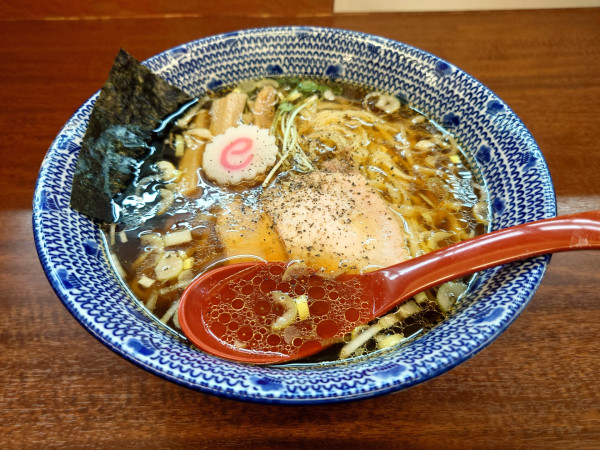 「白河中華そば」@大勝軒おはこ 本八幡分店の写真