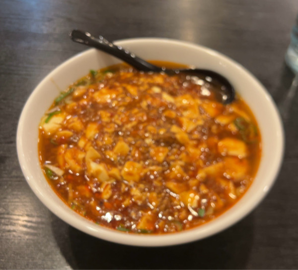 「マーボー豆腐あんかけタンメン」@王朝の写真