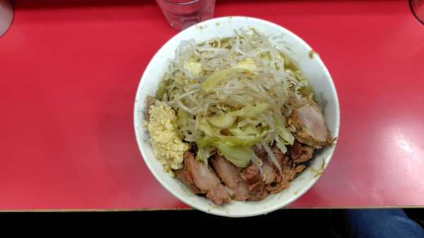 「小ぶたラーメン」@ラーメン二郎 三田本店の写真