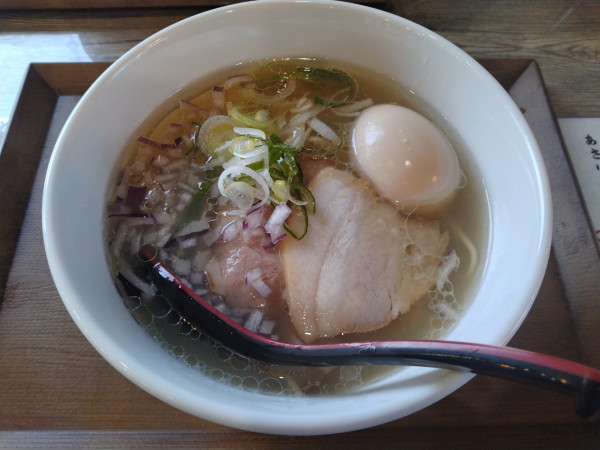 「味玉貝出汁らぁ麺(塩)¥1080-」@貝出汁らぁ麺 しらかしの写真