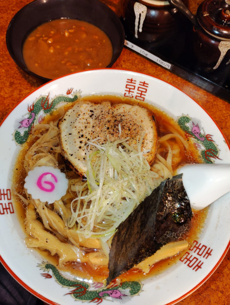 「醤油の中華そば 手もみ麺ver.」@麺の蔵 かめだ屋の写真
