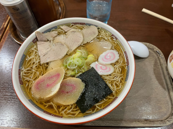 「中華そば 醤油 大盛り」@支那そば 伊藤の写真