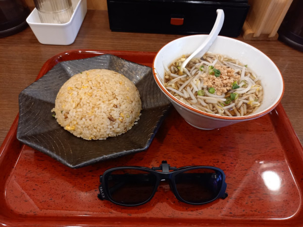 「Cランチ(炒飯+ミニらぁ麵セット)620円」@中華食堂 一番館 蒲田店の写真