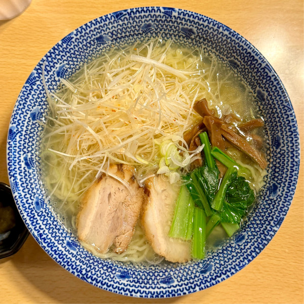 「葱そば」@支那そば ともの写真