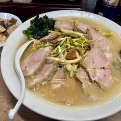 ネギチャーシュー麺 ネギW 中 頑張る人応援セット(チャ丼)