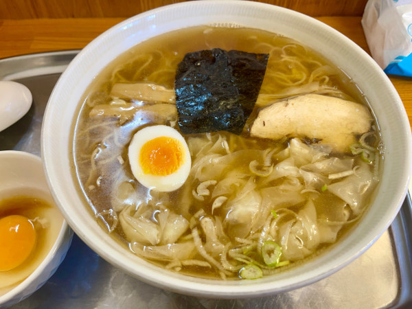 「ワンタン麺 2玉」@川越大勝軒の写真