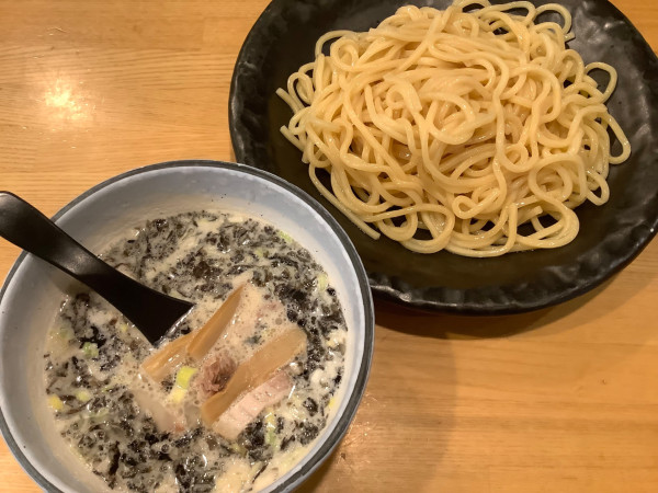 「塩つけ麺」@つけ麺 ががちゃい 中山店の写真