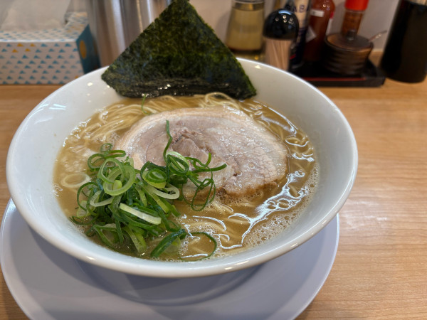 「鶏白湯ラーメン（麺大盛）」@麺屋 瑞風の写真