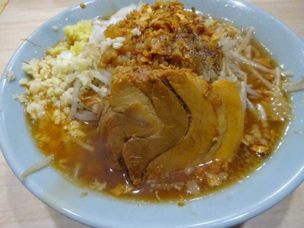 「ラーメン 200g　1000円」@ラーメン天下の大将軍の写真