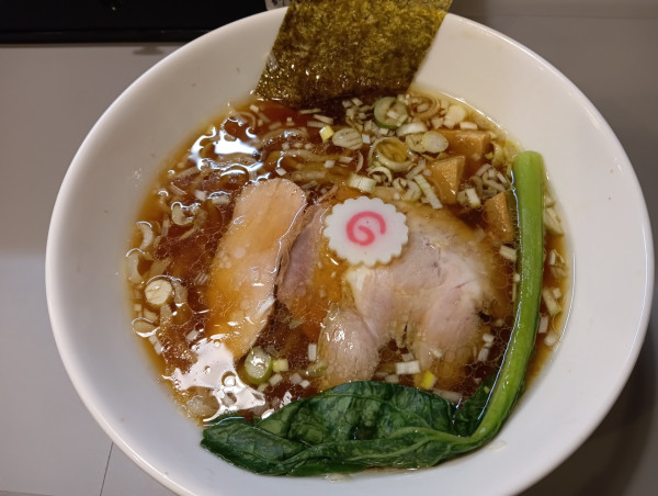 「サッポロ赤星→手打ち中華（¥550+950）」@白河手打ちラーメン アサガキタの写真