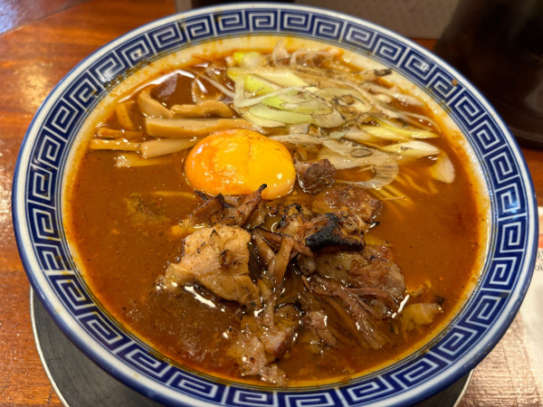 「【限定】江戸辛味噌らあめん」@東京らあめんタワー 芝大門本店の写真