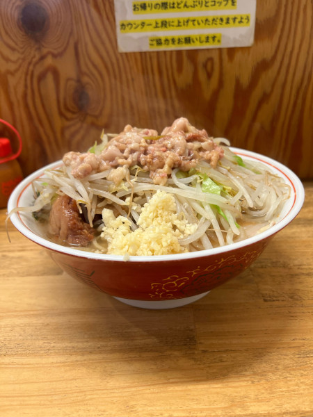 「大豚ラーメン 1140円 全マシ」@ラーメン二郎 前橋千代田町店の写真