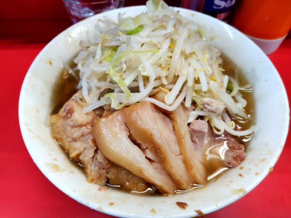 「小ぶたラーメン」@ラーメン二郎 三田本店の写真