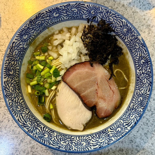 「濃厚煮干ラーメン ¥1,000」@破壊的イノベーションの写真