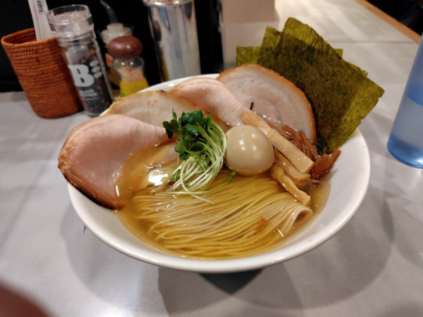 「特製しおそば¥1200」@中華蕎麦 瑞山（ZUIZAN）の写真