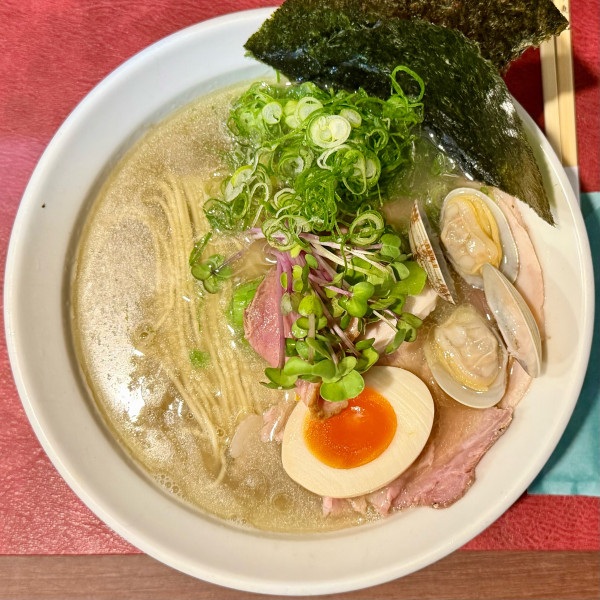 「《特中華》本日の煮干の貝塩 ¥1,300」@メヂカそば 吟魚の写真