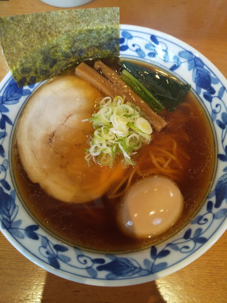 「今昔支那そば（醤油・味玉付き）」@麺家 喜多楽の写真