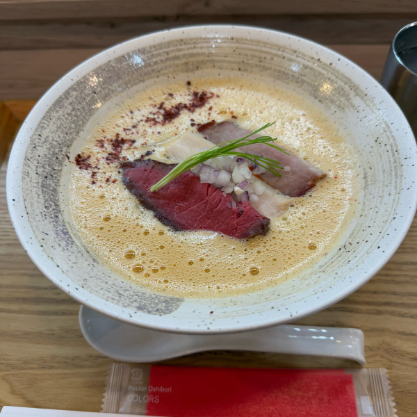 「濃厚えびそば醤油ピリ辛変更」@えびそば 緋彩の写真